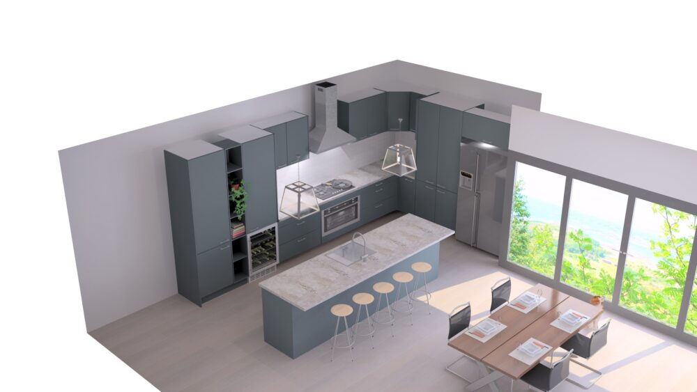 Kitchen Planner 3D render