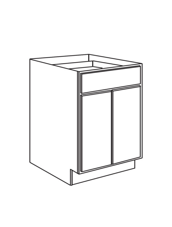 Plank Double Door Base Cabinet