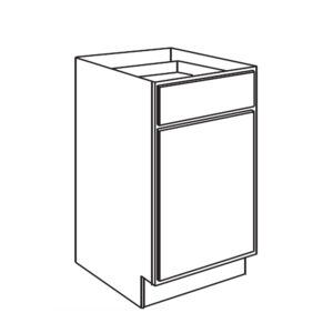 Plank Single Door Base Cabinet