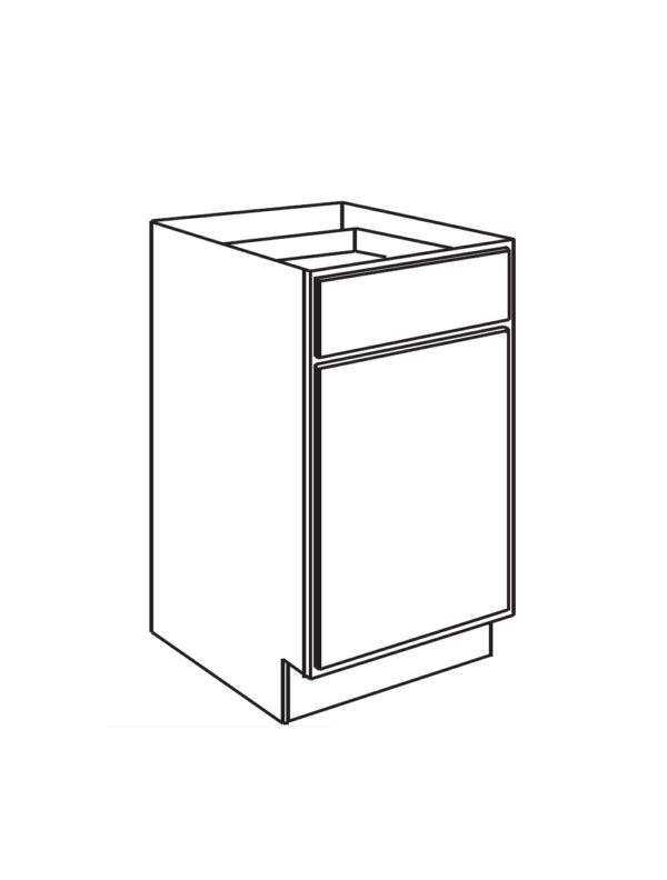Plank Single Door Base Cabinet