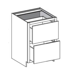 Plank Two Drawer Base