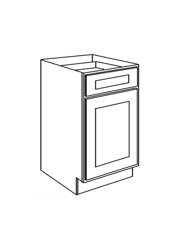 Shaker Single Door Base Cabinet