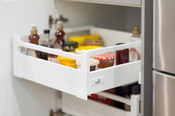 Pantry pull out shelves