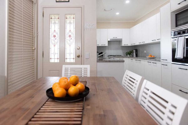 Small narrow kitchen