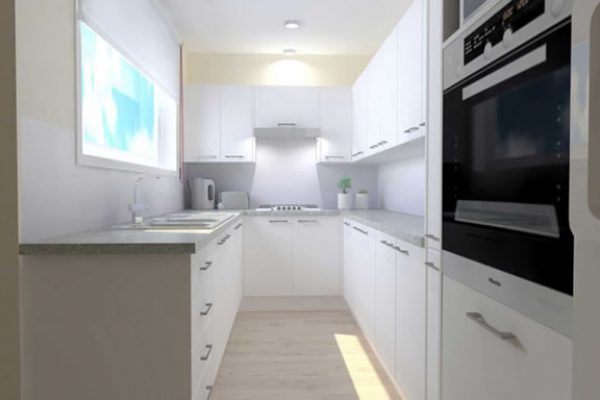 Smart Kitchen  3D Render